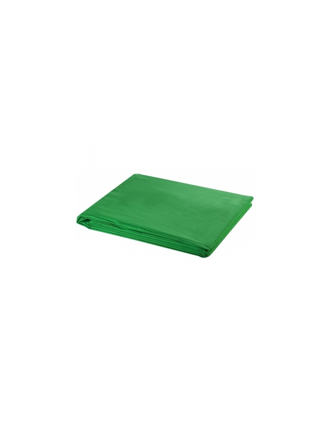 FOND TISSU VERT INCRUSTE TYPE BORNIOL- COTON 300 g/m² - 3m x 1ml - M1
